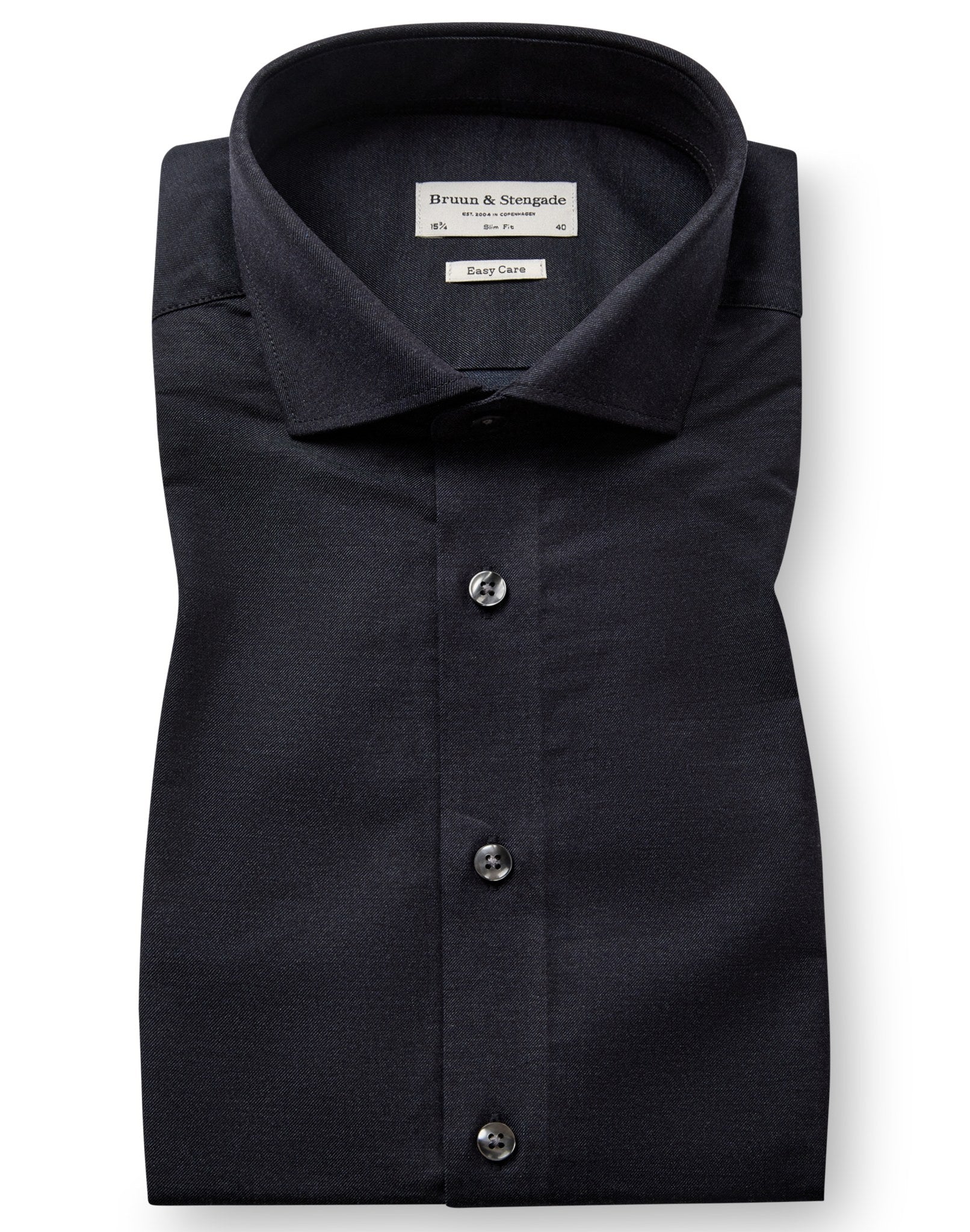 BS Buddy Slim Fit Skjorta - Navy