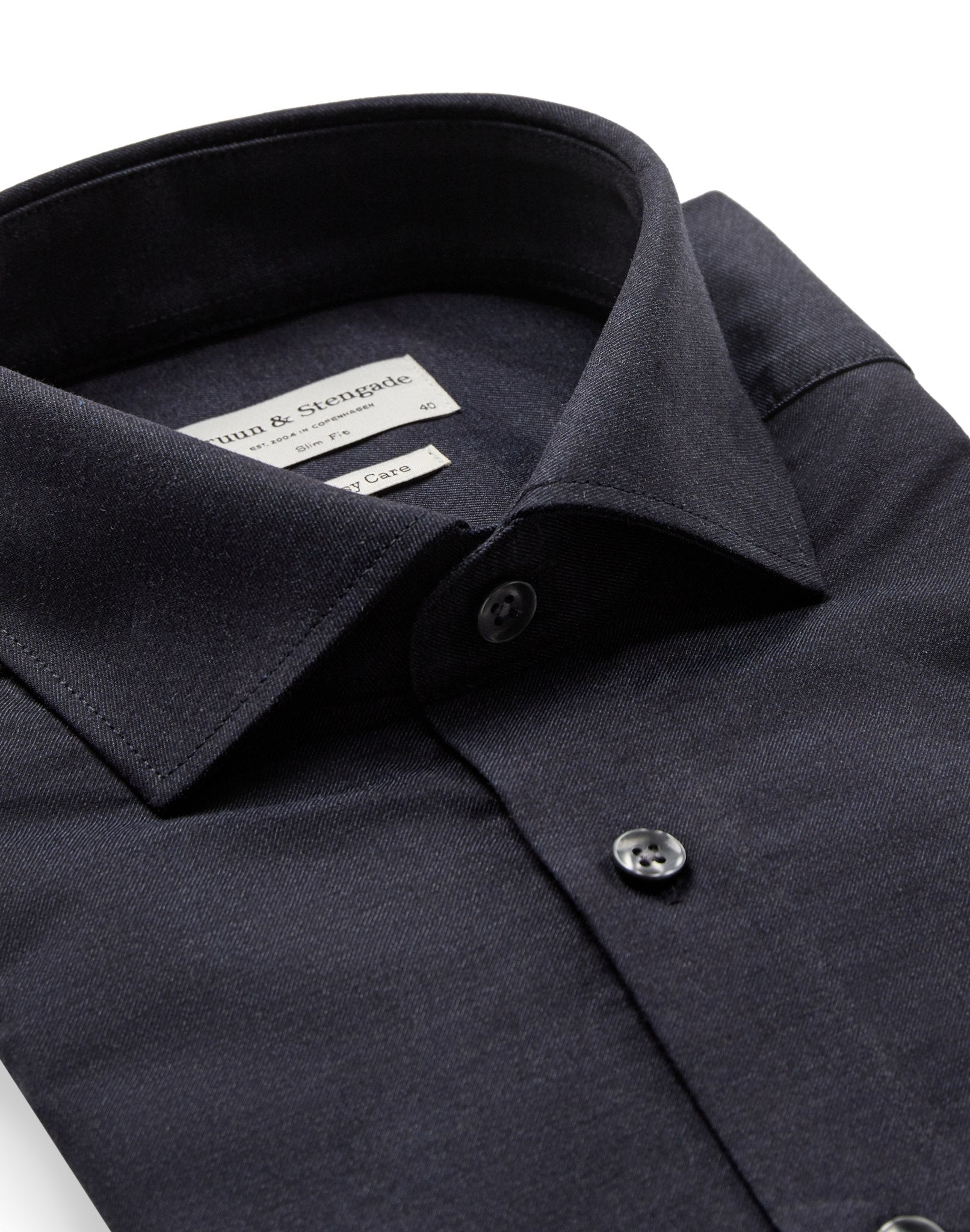 BS Buddy Slim Fit Skjorta - Navy