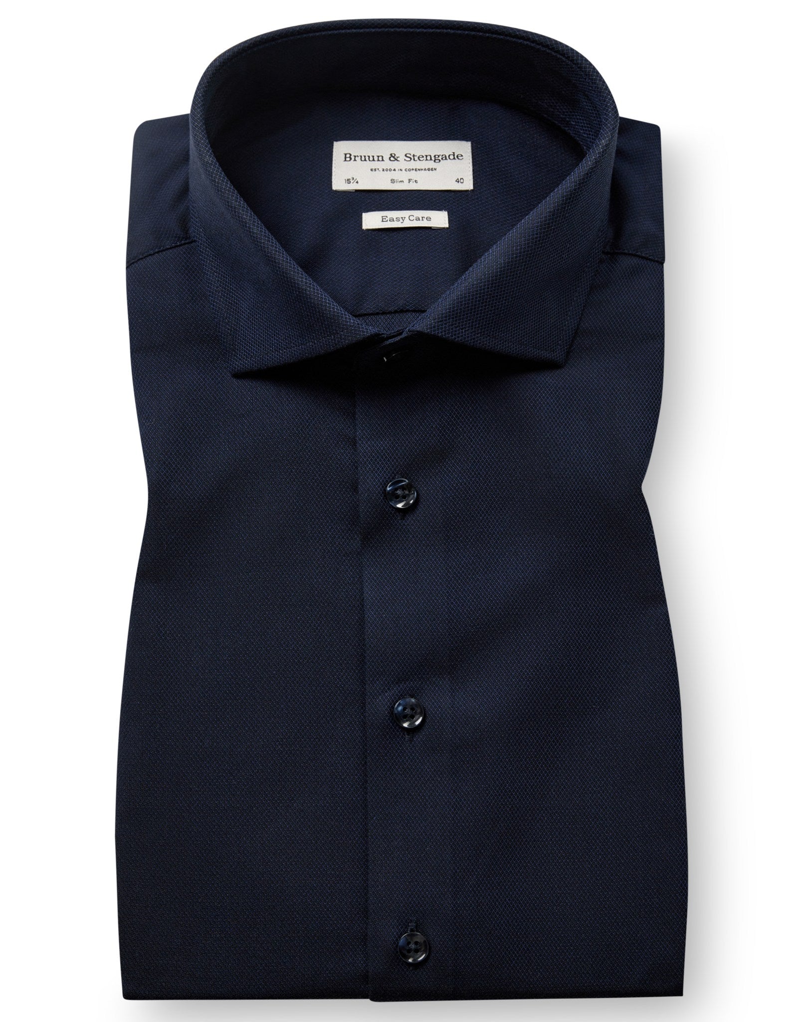 BS Dario Slim Fit Skjorta - Navy