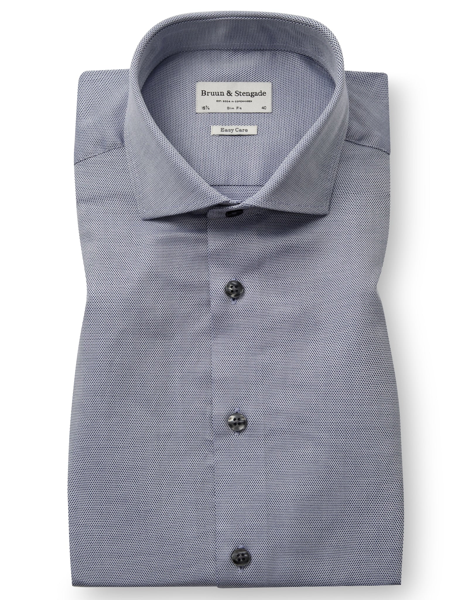 BS Ingram Slim Fit Skjorta - Blue