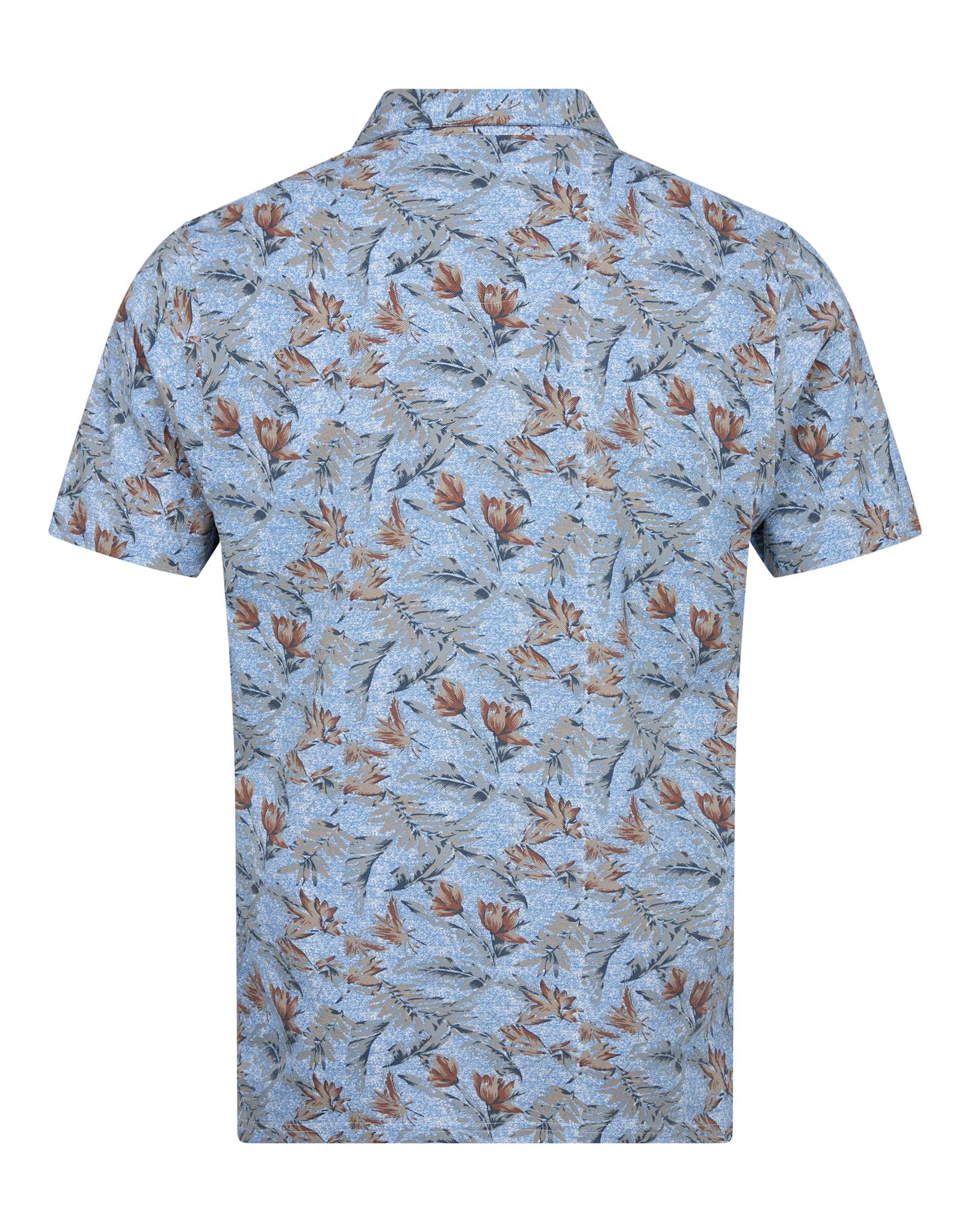 BS Iriomote Regular Fit Pikétröja - Ljusblå