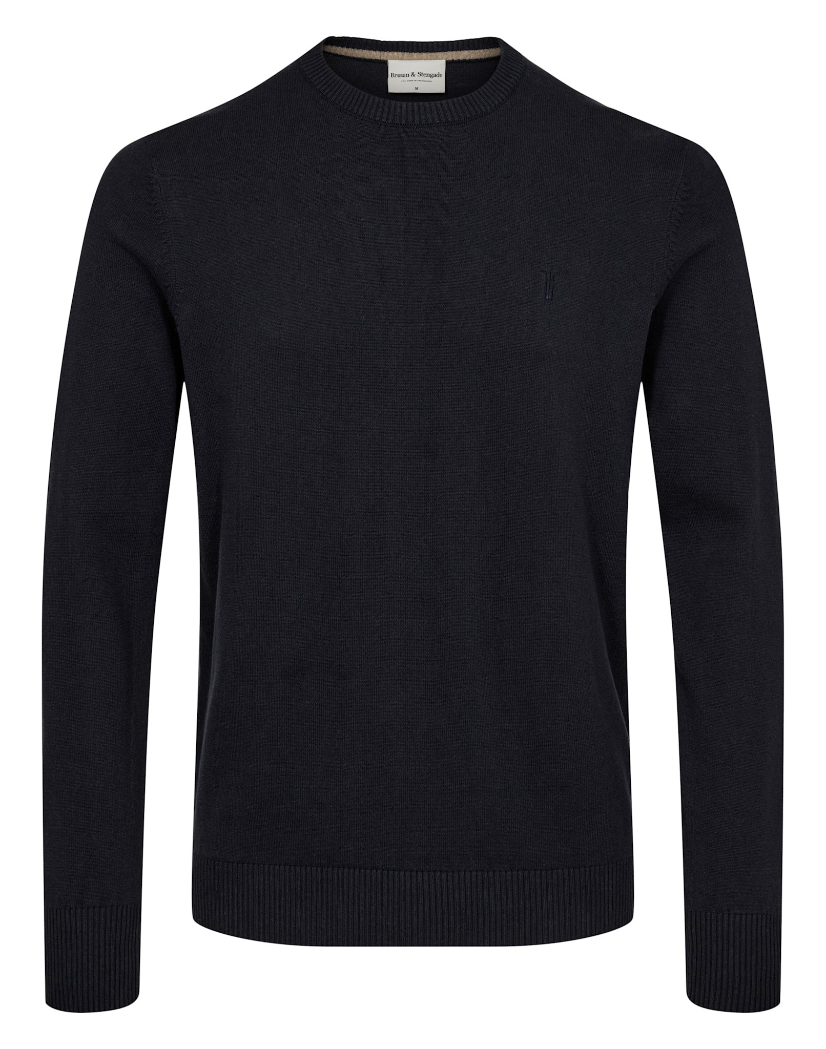 BS Jupiter Regular Fit Stickat - Navy