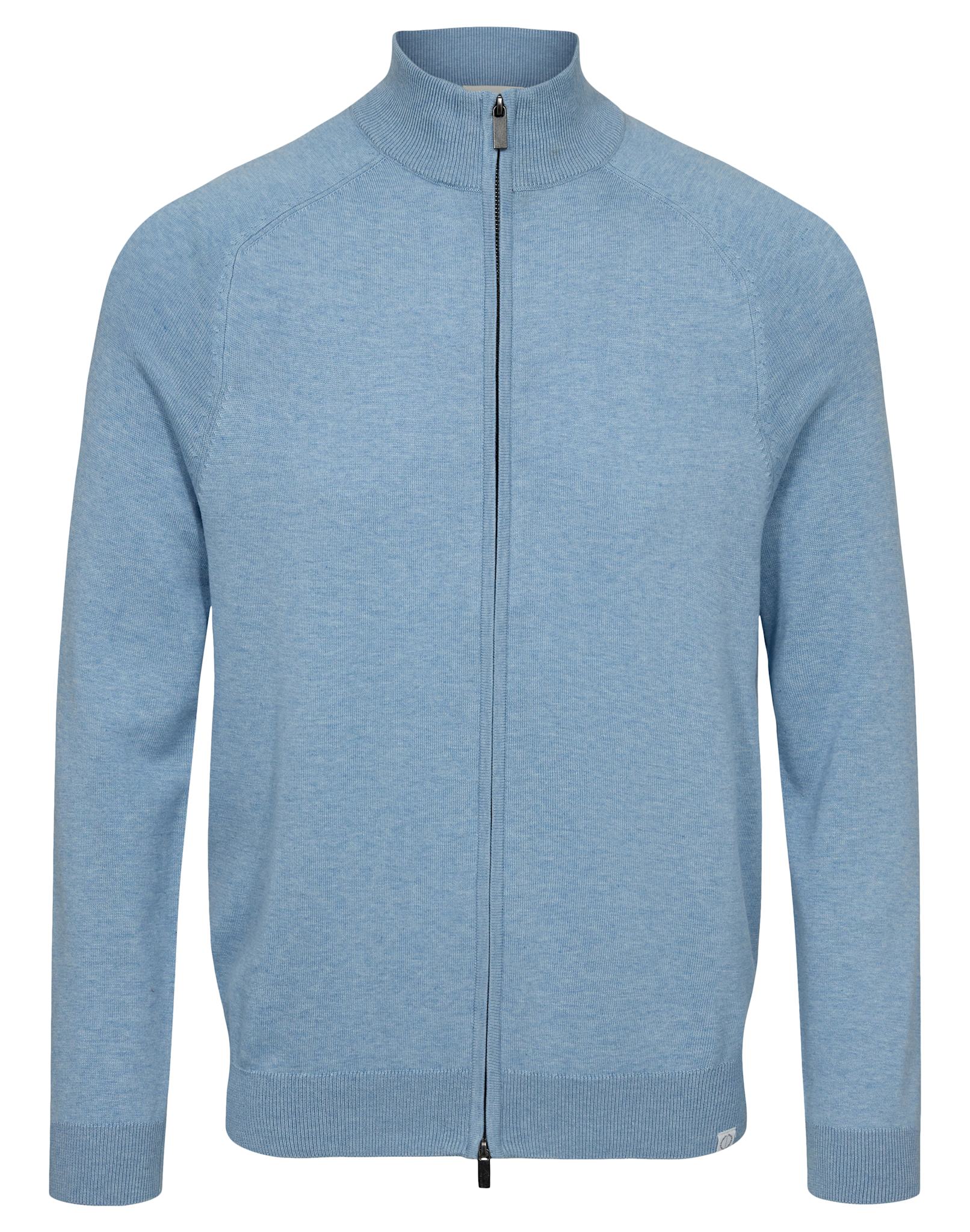 BS Stamatis Regular Fit Stickat - Light Blue