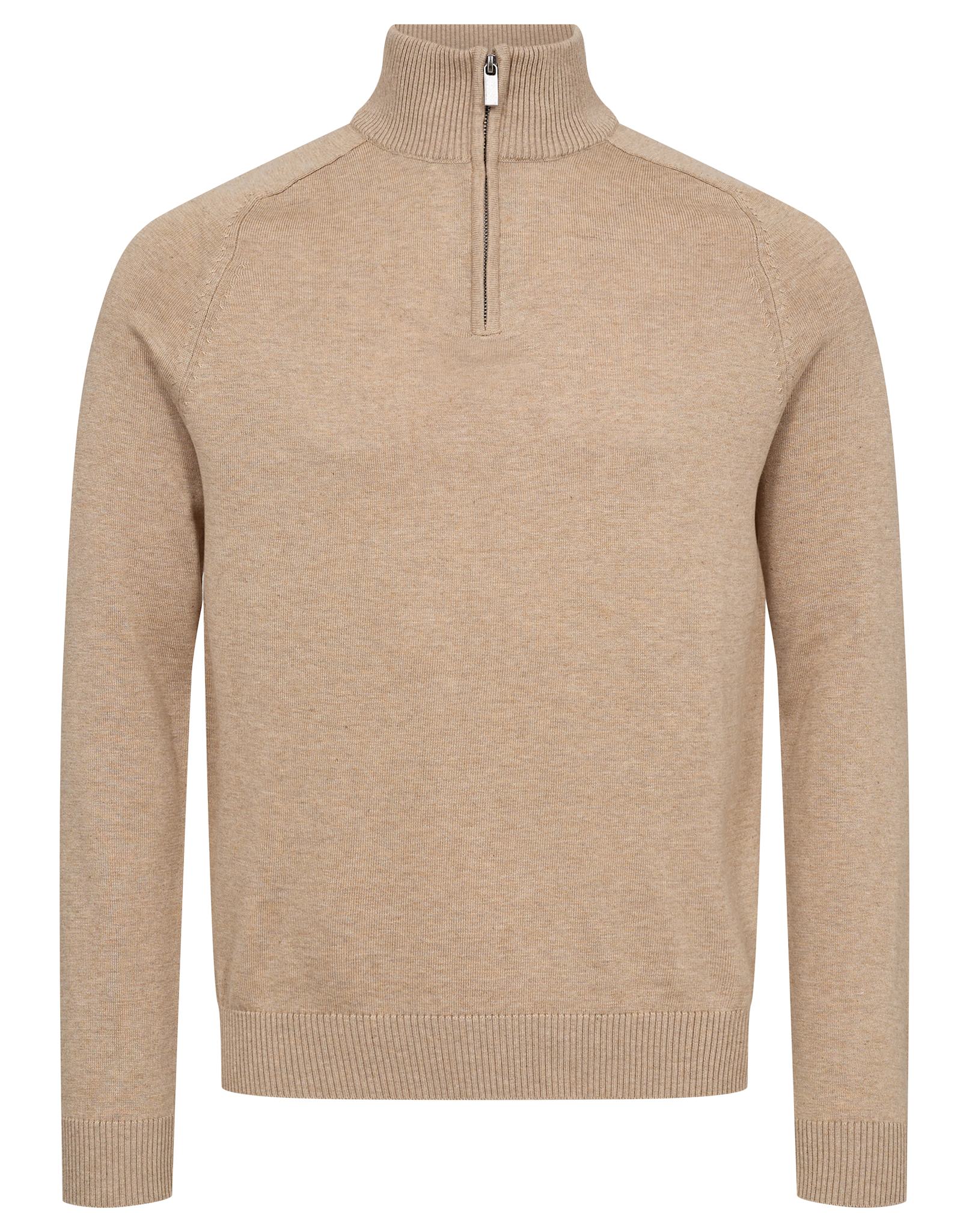BS Vangelis Regular Fit Stickat - Beige