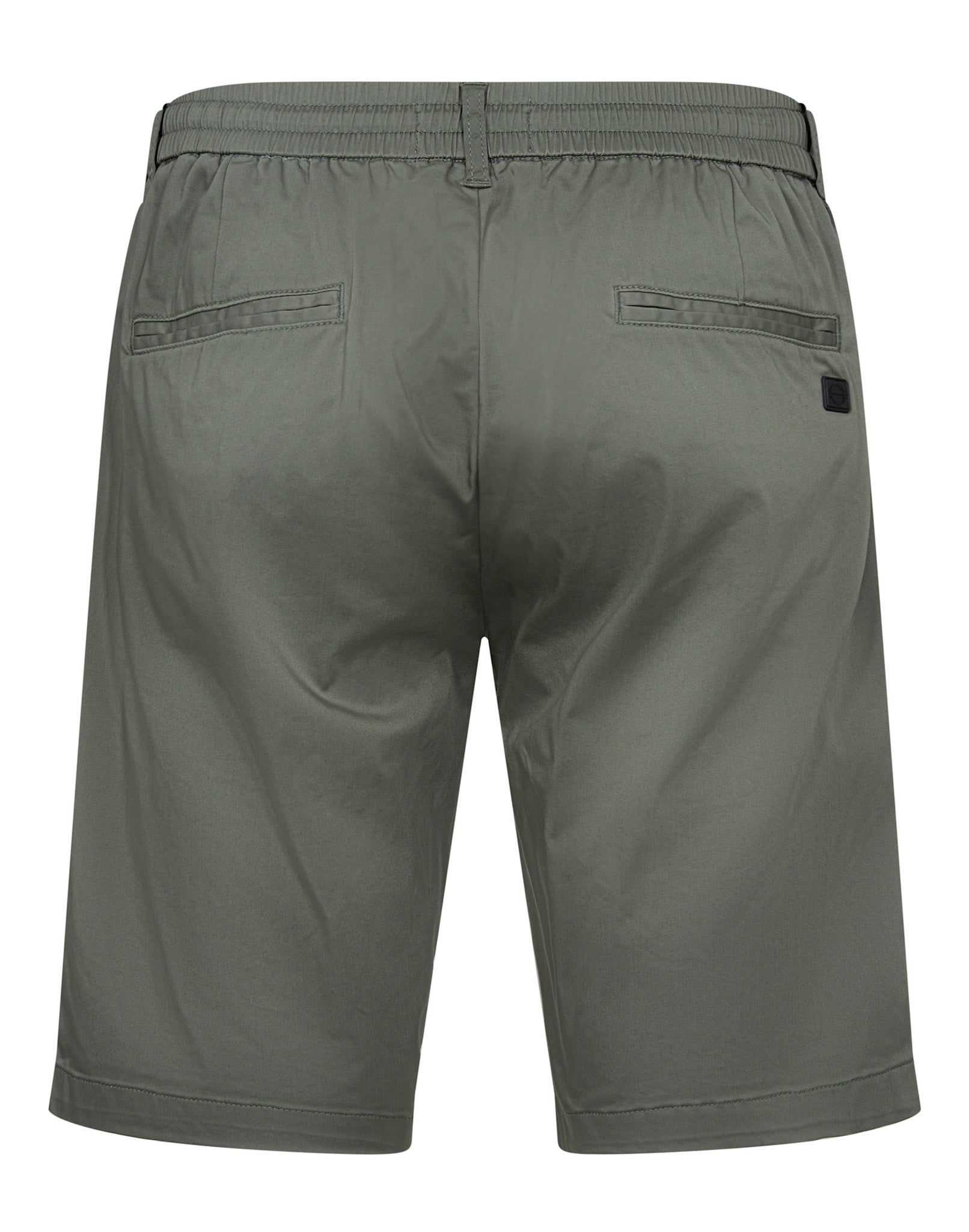 BS Akio Regular Fit Shorts - Green