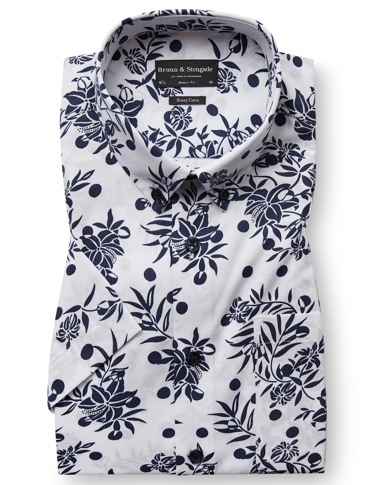 BS Mayot Modern Fit Skjorta - White