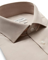 BS Norrie Slim Fit Skjorta - Sand
