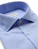 BS Zverev Slim Fit Skjorta - Light Blue