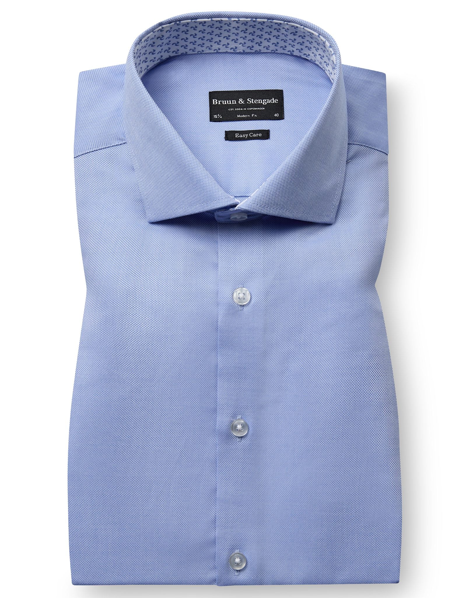 BS Alcaraz Modern Fit Skjorta - Light Blue