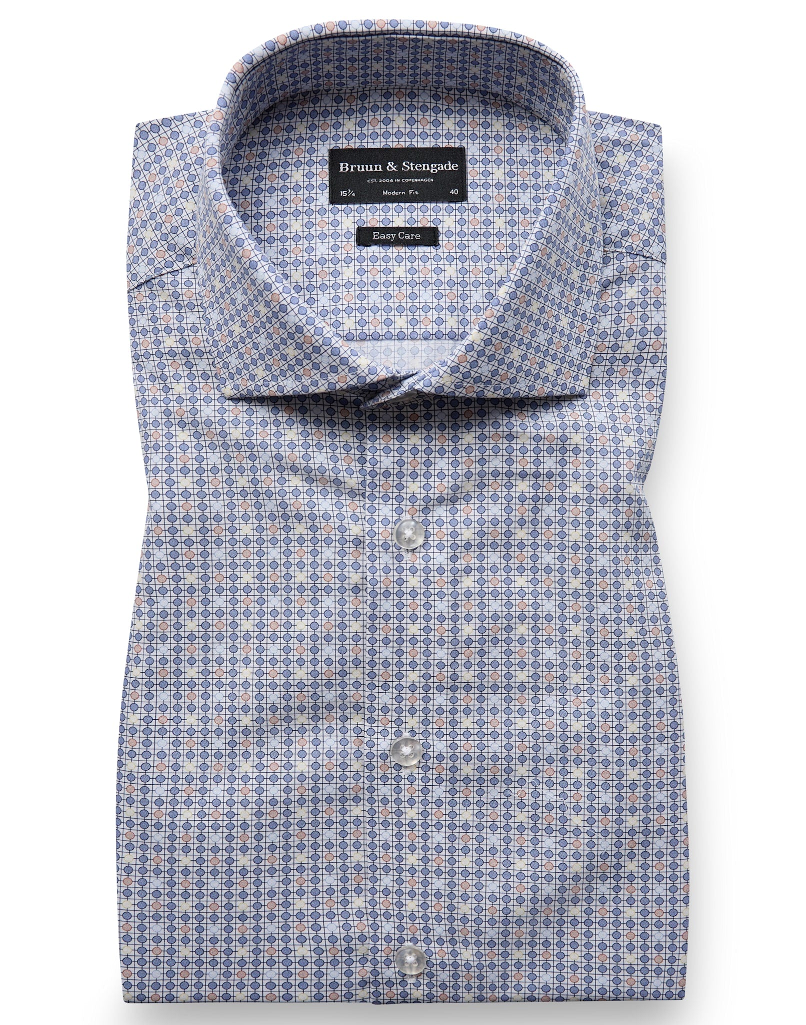 BS Djere Modern Fit Skjorta - Blue