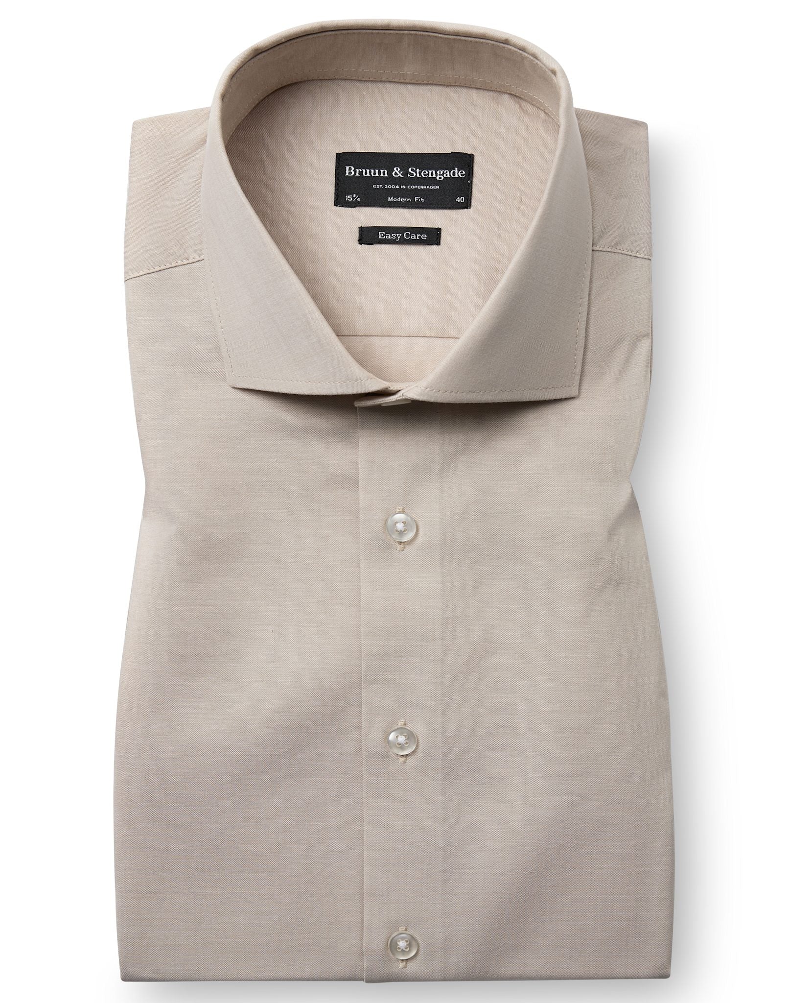 BS Jarry Modern Fit Skjorta - Sand