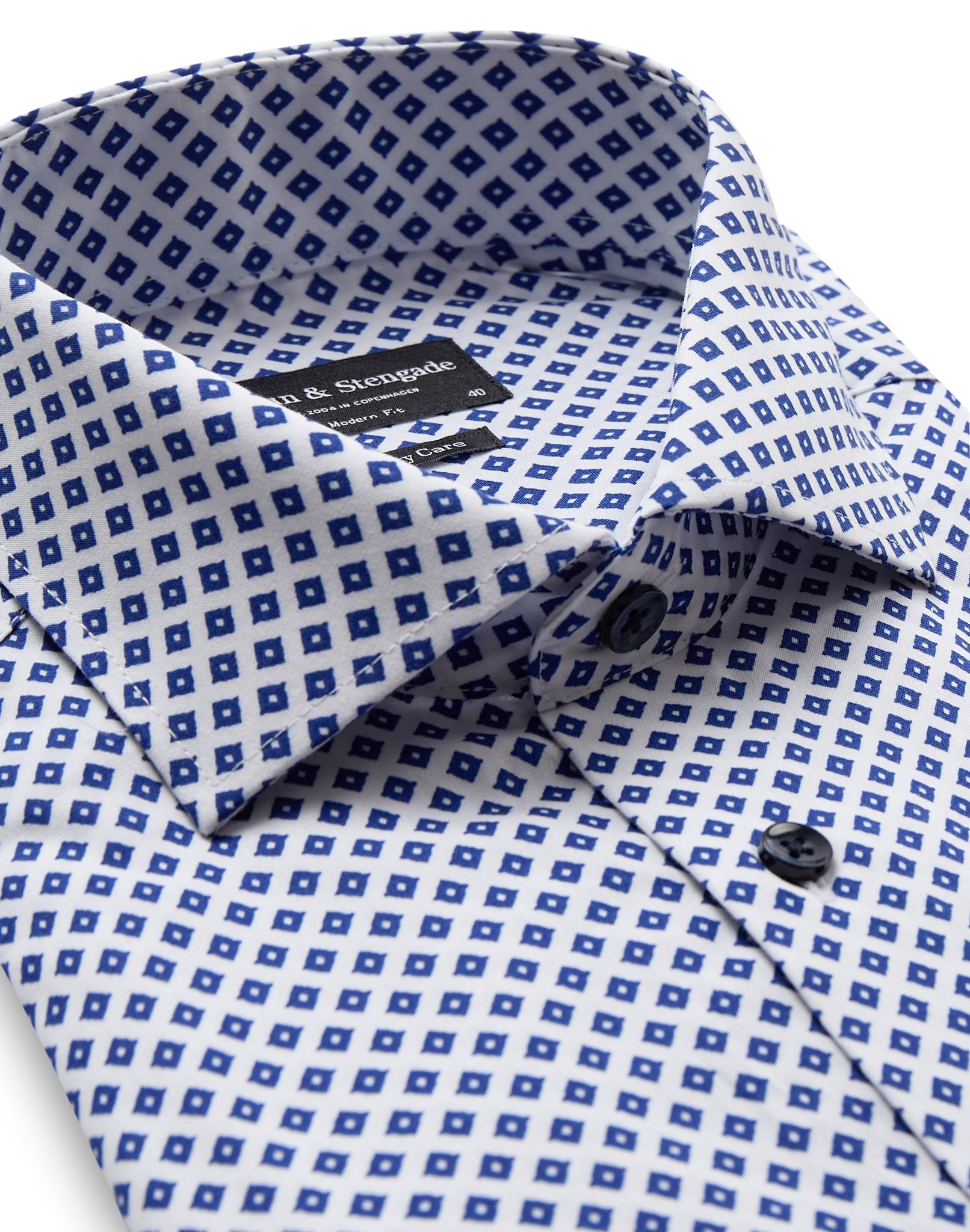BS Klein Modern Fit Skjorta - White