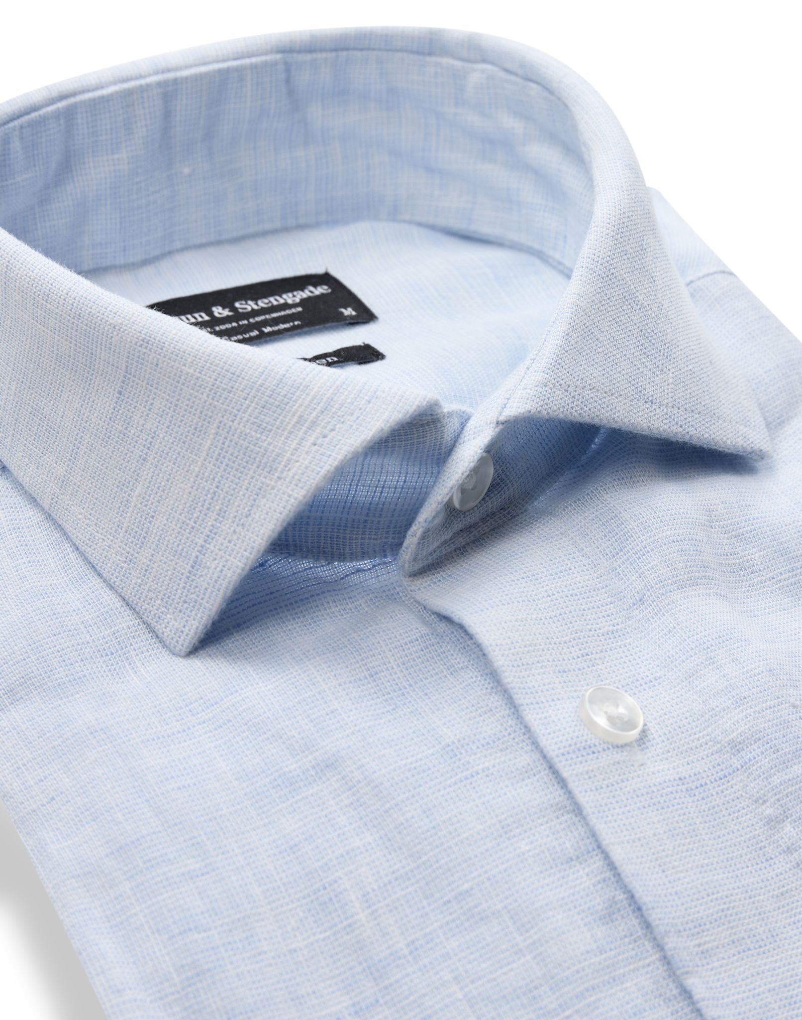 BS Antonelli Casual Modern Fit Skjorta - Sky