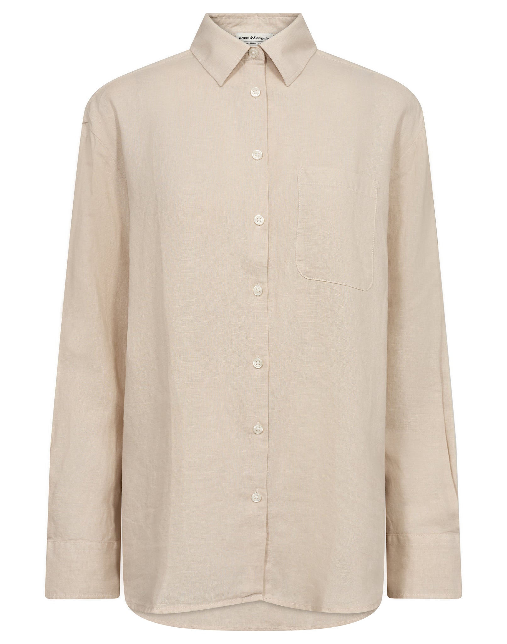BS Aglaia Regular Fit Skjorta - Sand