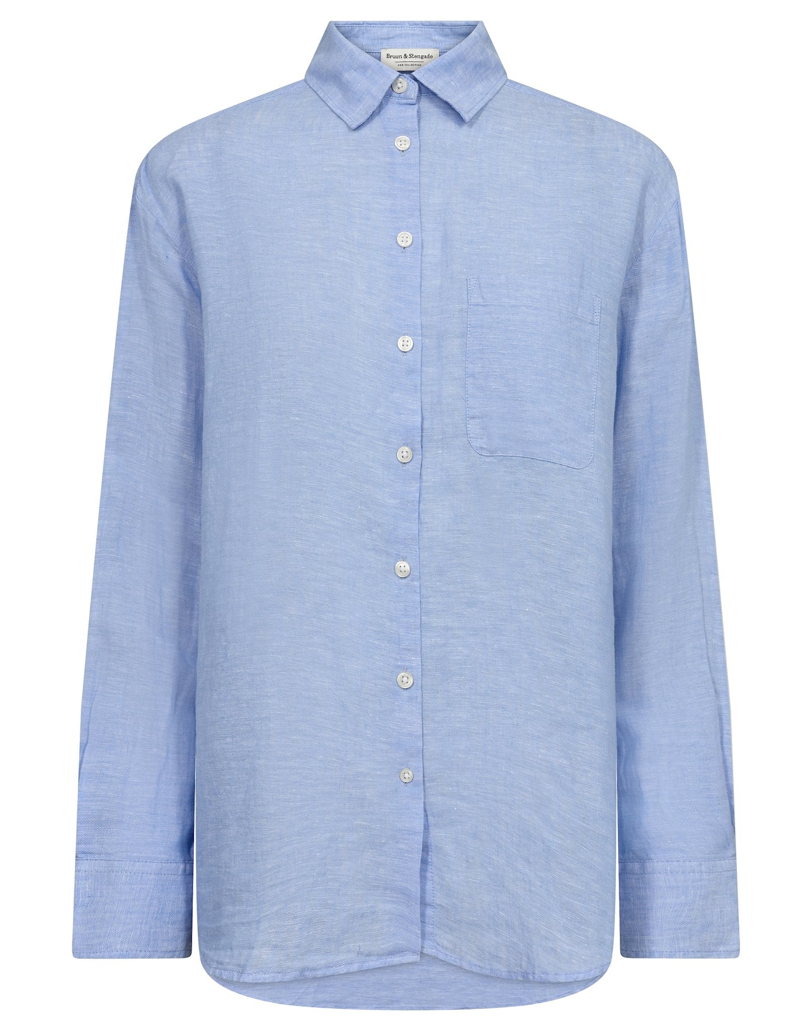 BS Aglaia Regular Fit Skjorta - Light Blue