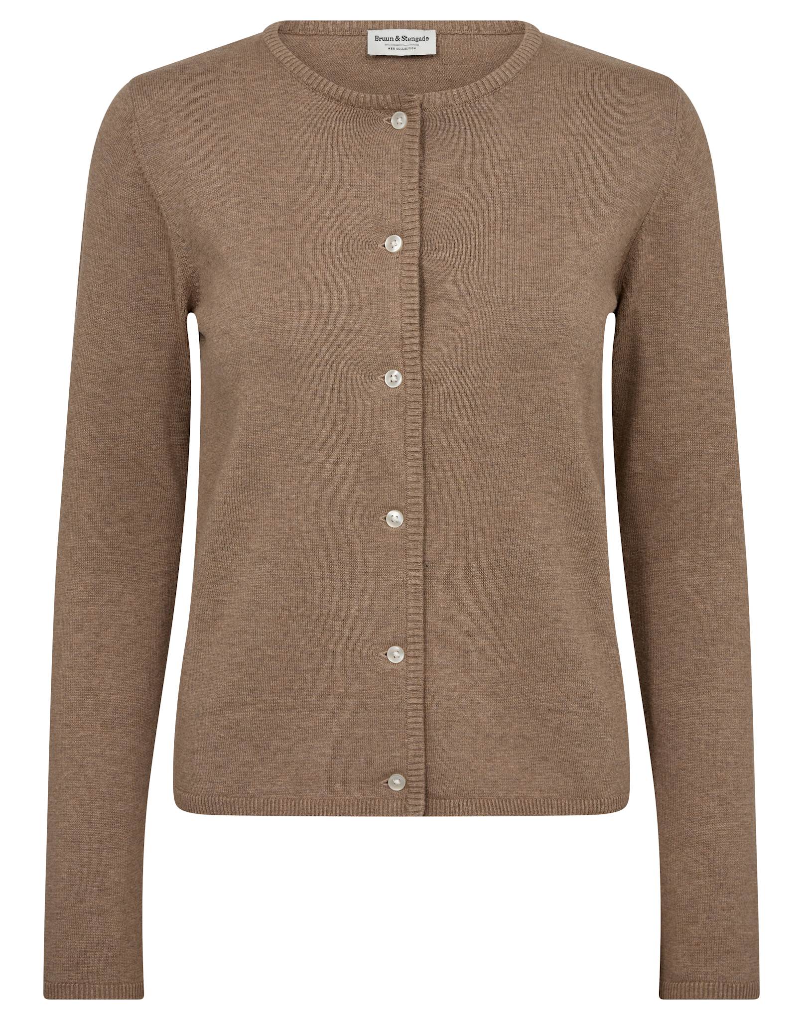BS Melina Regular Fit Stickat - Brown