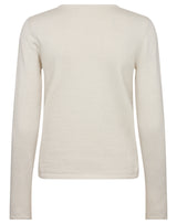 BS Melina Regular Fit Stickat - Off White