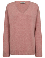 BS Loanna Regular Fit Stickat - Dusty Pink