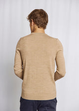 BS Jupiter Regular Fit Stickat - Light Brown