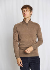 BS Pelle Regular Fit Stickat - Brown