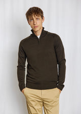 BS Pelle Regular Fit Stickat - Green