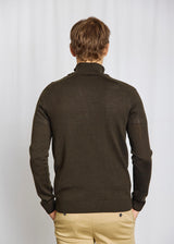 BS Pelle Regular Fit Stickat - Green