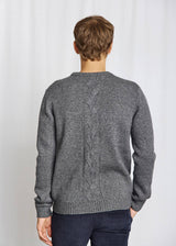 BS Tormod Regular Fit Stickat - Grey