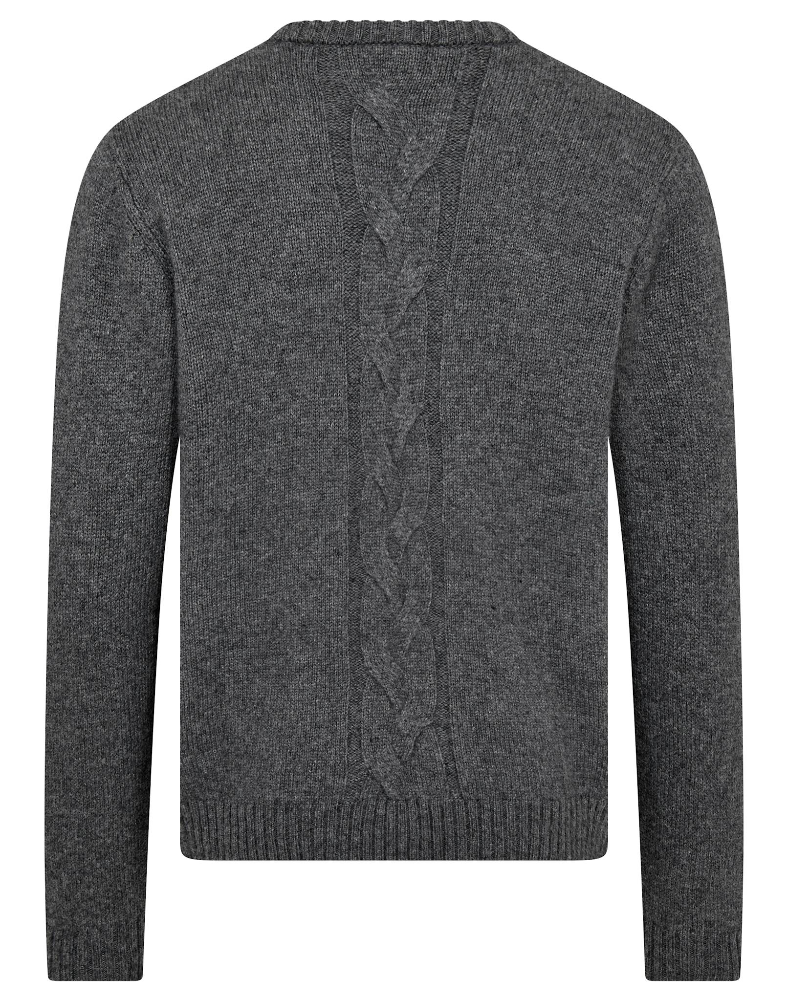 BS Tormod Regular Fit Stickat - Grey