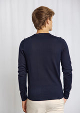 BS Uranus Regular Fit Stickat - Navy