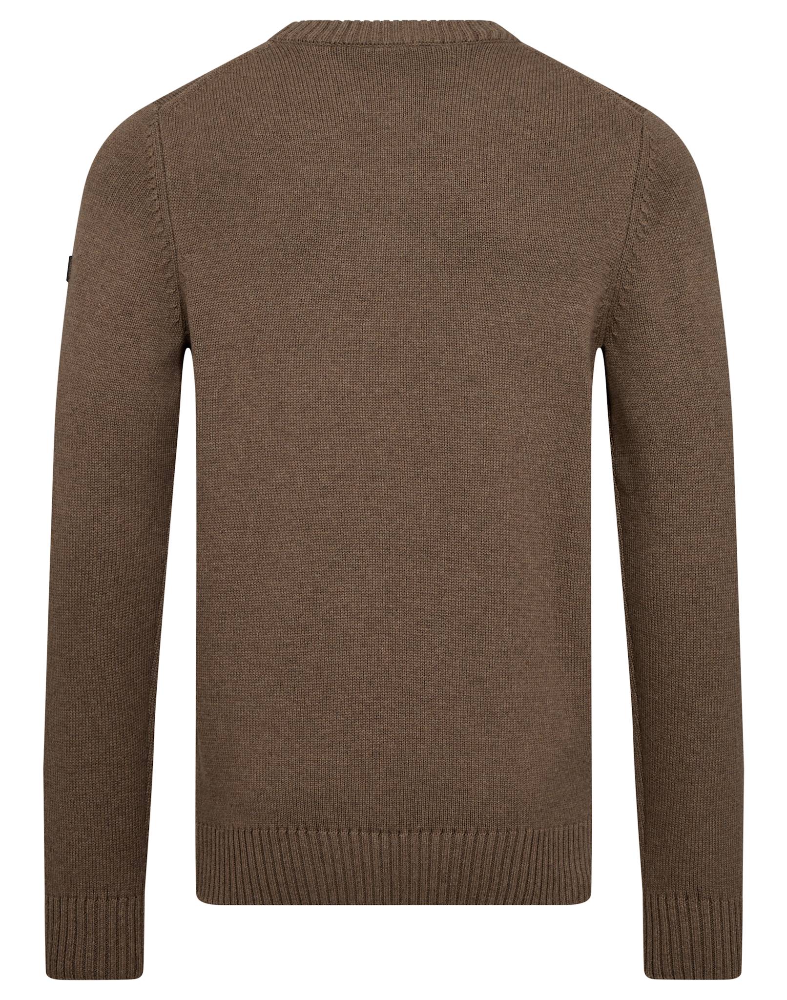 BS Thorstein Regular Fit Stickat - Brown