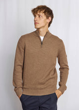 BS Stian Regular Fit Stickat - Brown
