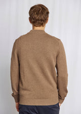 BS Stian Regular Fit Stickat - Brown