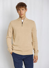 BS Stian Regular Fit Stickat - Sand