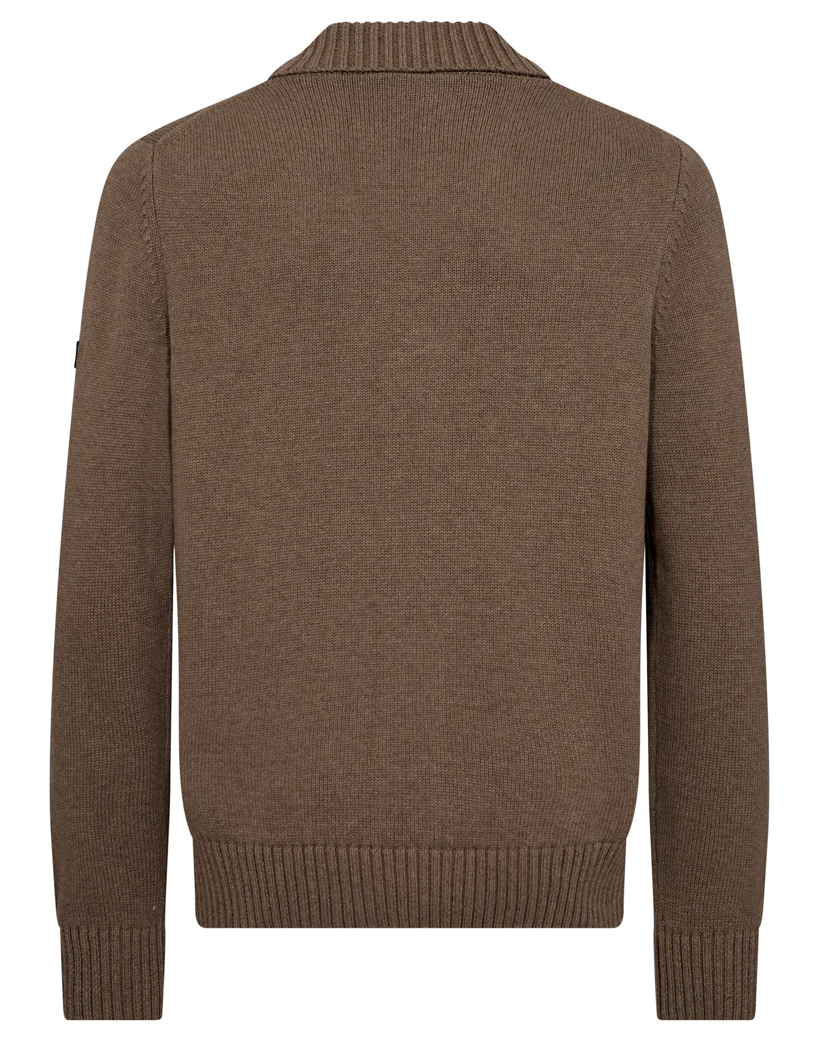 BS Bjarte Regular Fit Stickat - Brown