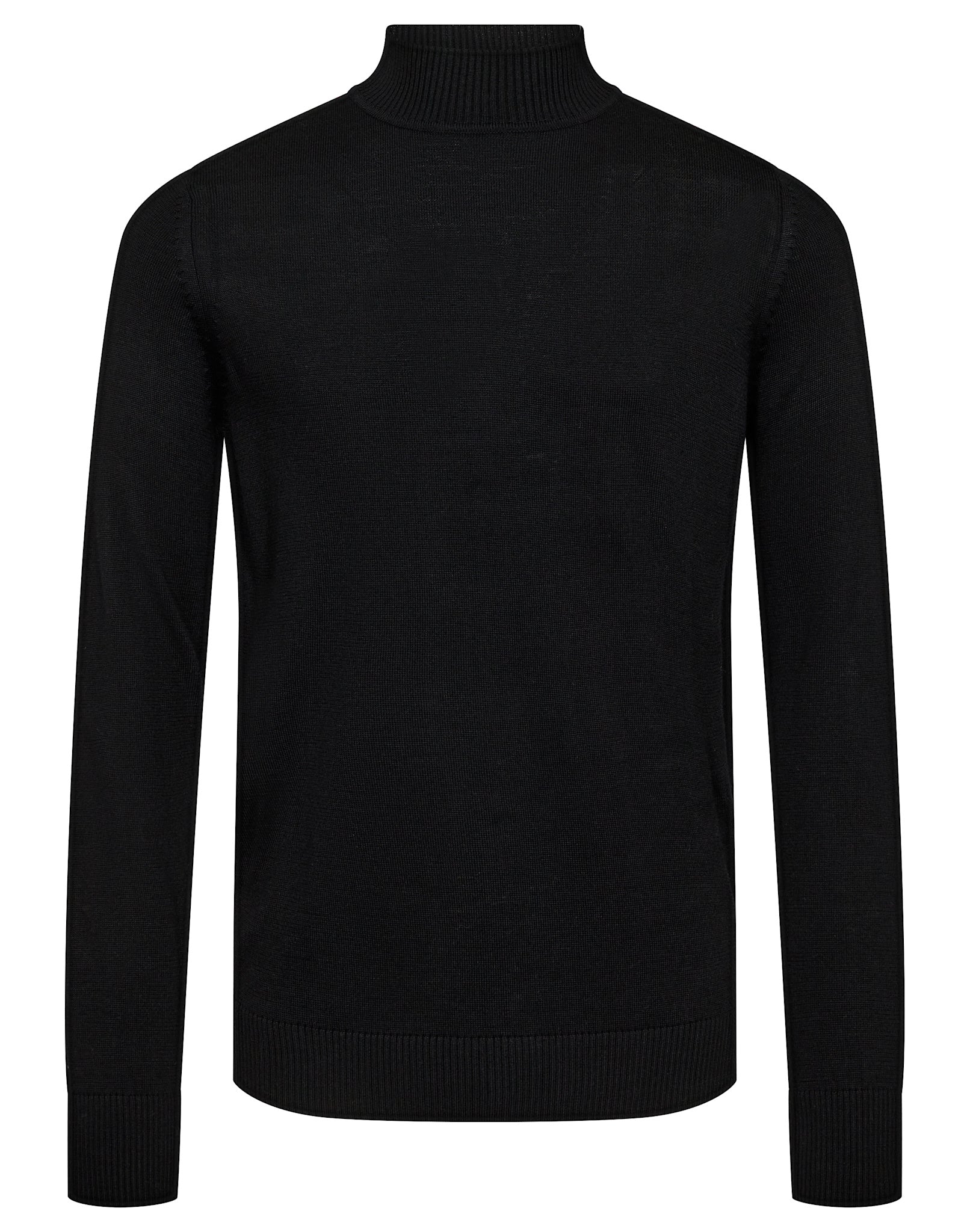 BS Froder Regular Fit Stickat - Black