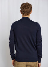 BS Froder Regular Fit Stickat - Navy