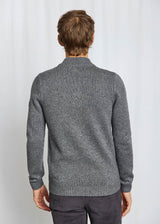 BS Alrek Regular Fit Stickat - Grey