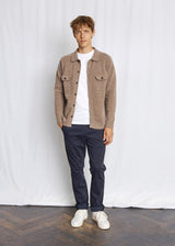 BS Nannak Regular Fit Stickat - Brown