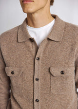 BS Nannak Regular Fit Stickat - Brown