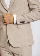 BS Chiavari Classic Fit Blazer - Light Brown