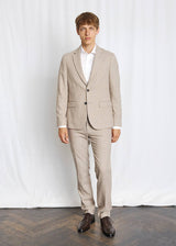 BS Rapallo Classic Fit Kostymbyxor - Light Brown