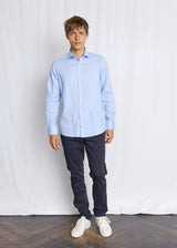 BS Acuna Slim Fit Skjorta - Light Blue