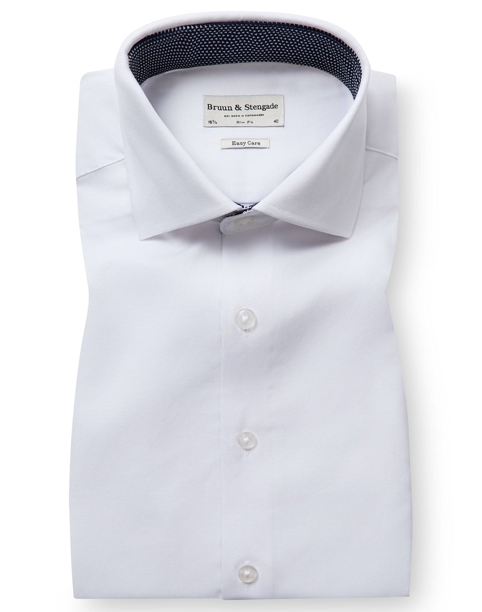 BS Hader Slim Fit Skjorta - White
