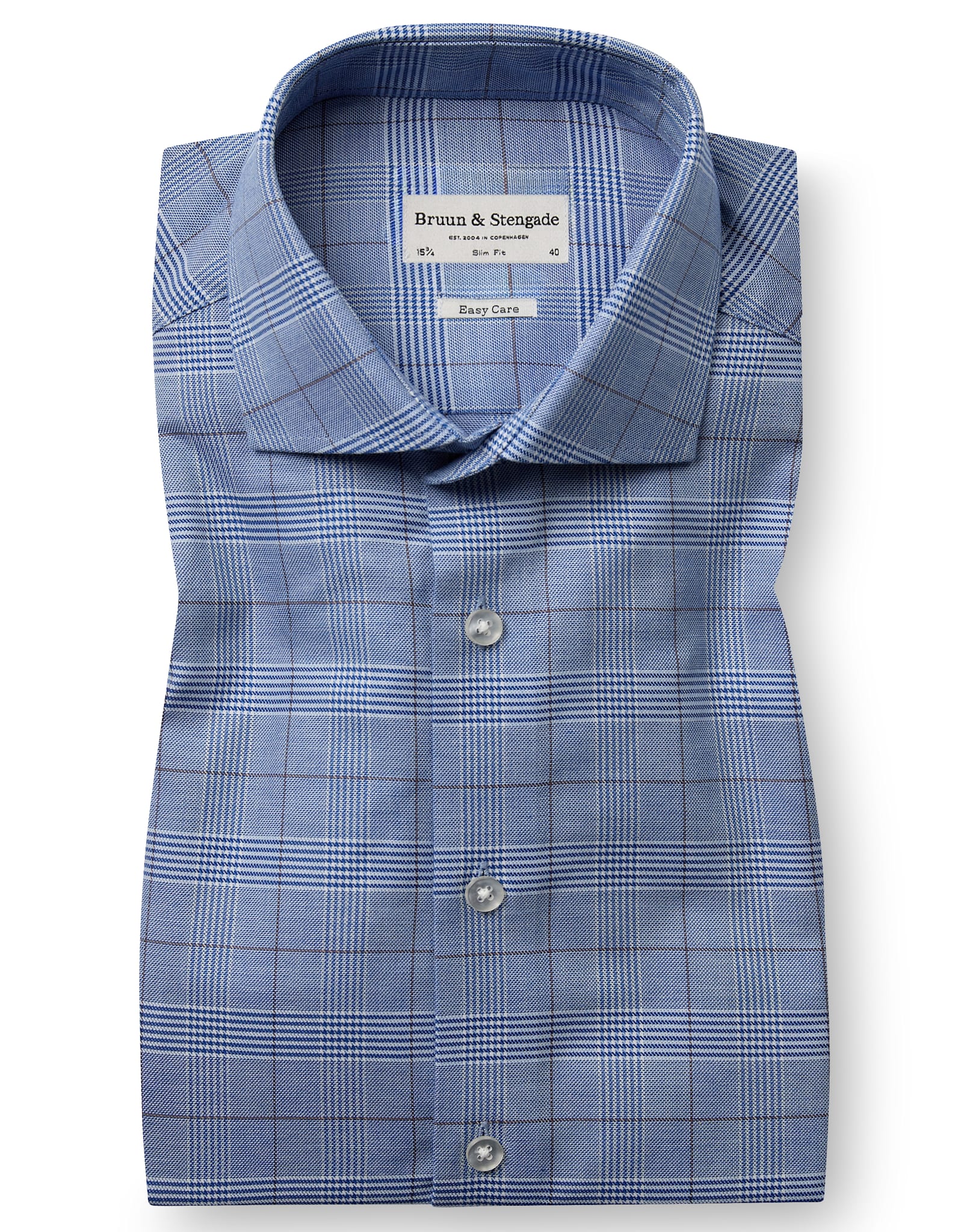 BS Ramirez Slim Fit Skjorta - Blue