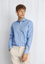 BS Ramirez Slim Fit Skjorta - Blue