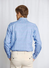BS Ramirez Slim Fit Skjorta - Blue