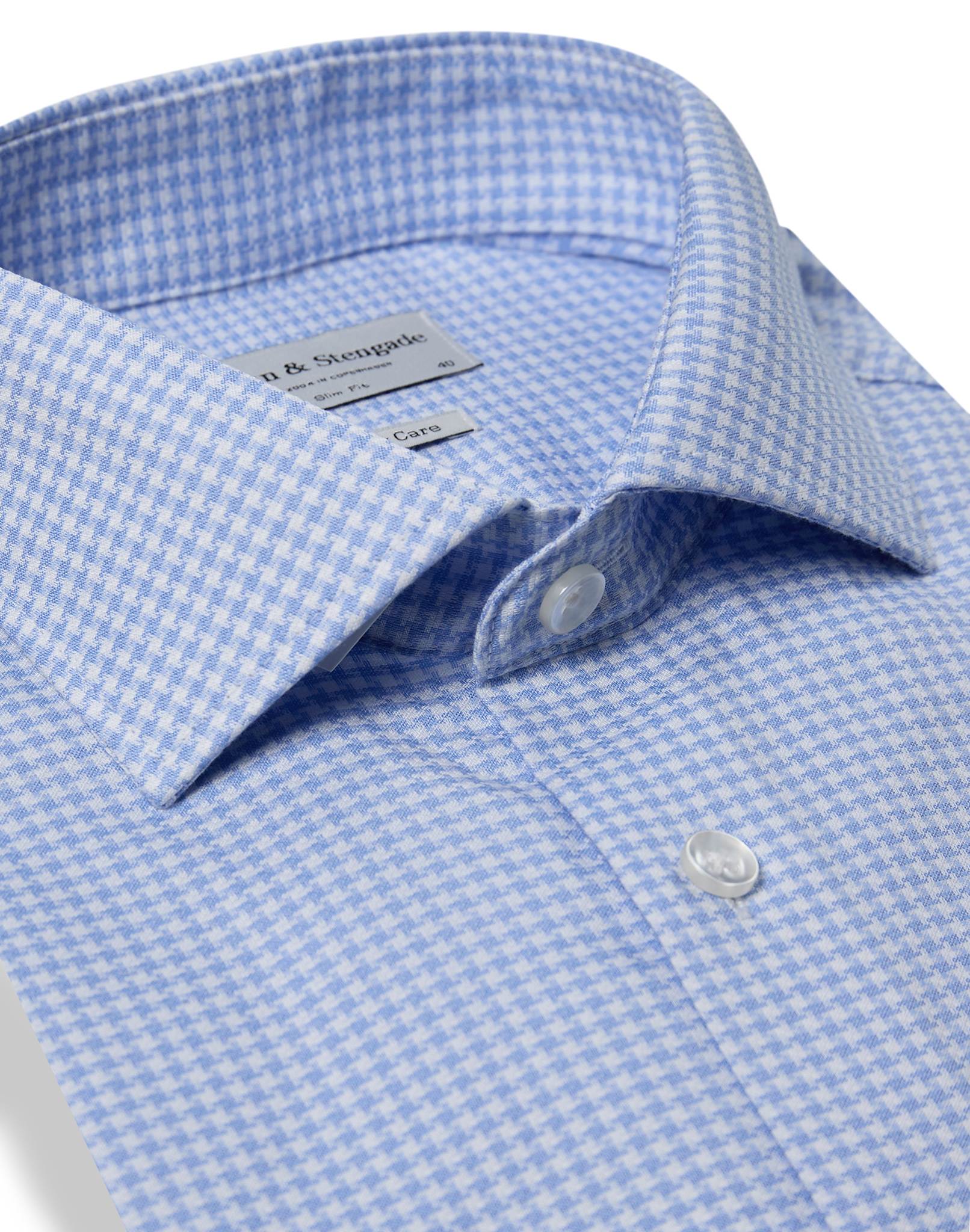 BS Riley Slim Fit Skjorta - Light Blue