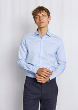 BS Riley Slim Fit Skjorta - Light Blue