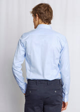 BS Riley Slim Fit Skjorta - Light Blue