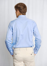 BS Rutschman Slim Fit Skjorta - Blue